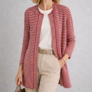 EUC TALBOTS, Long Sleeve Cardigan, Size Small Petite